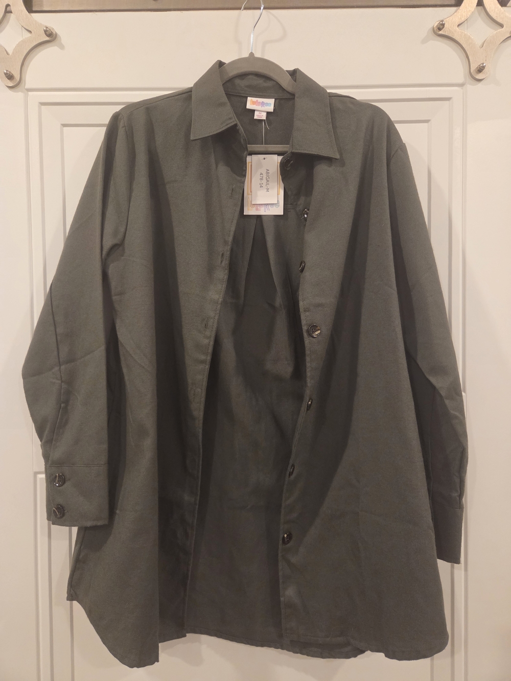 LuLaRoe Abigail Shacket